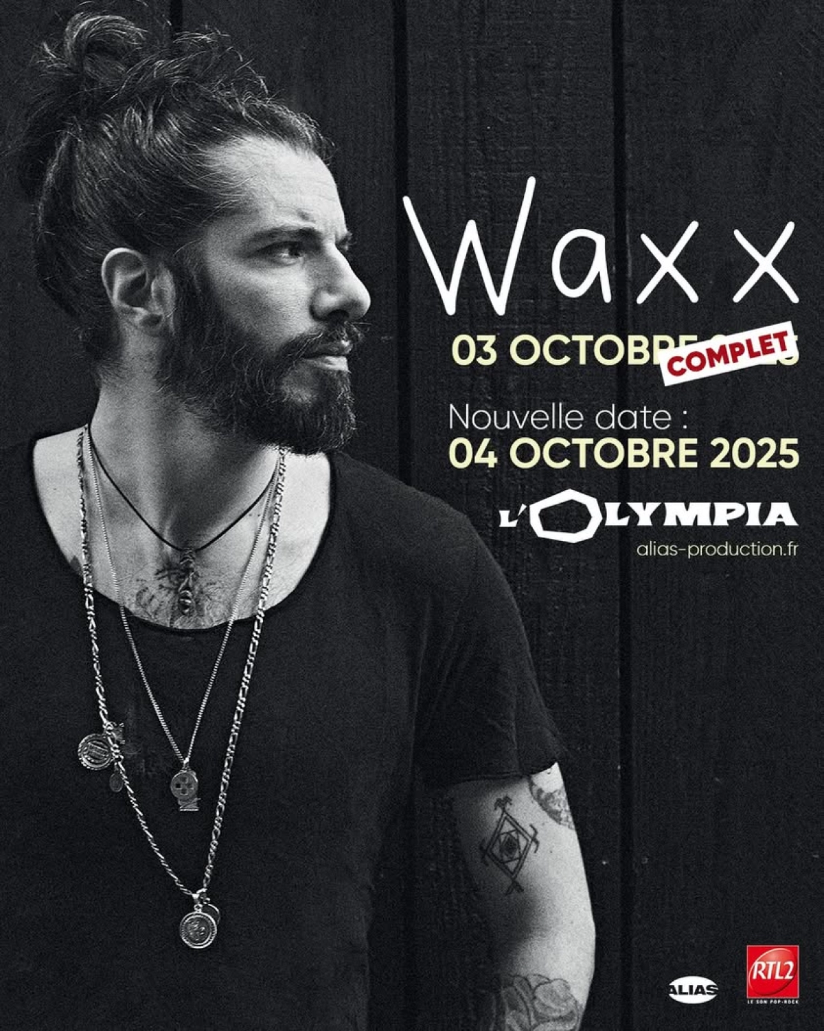 Waxx en Olympia Tickets