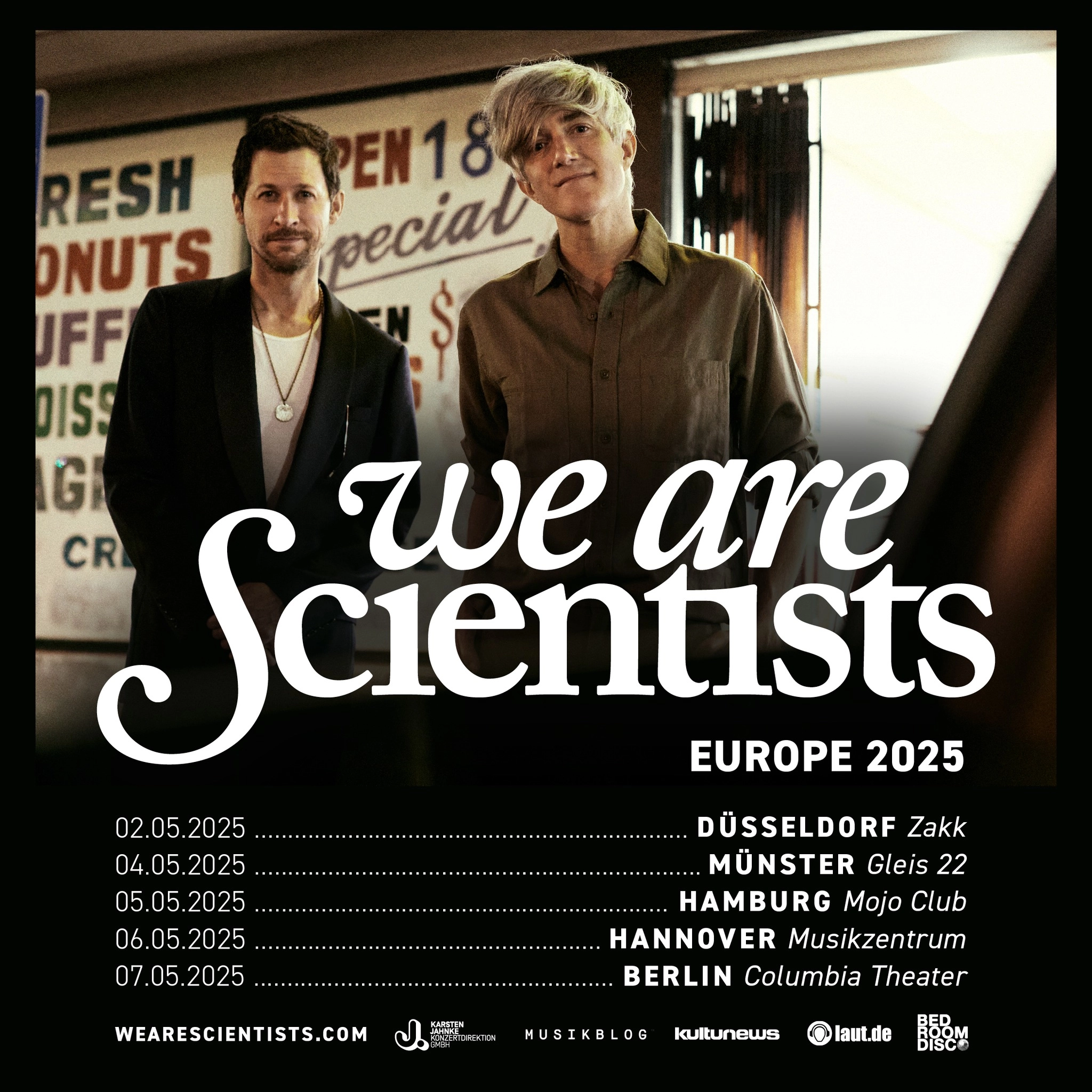 We Are Scientists at MusikZentrum Hannover Tickets