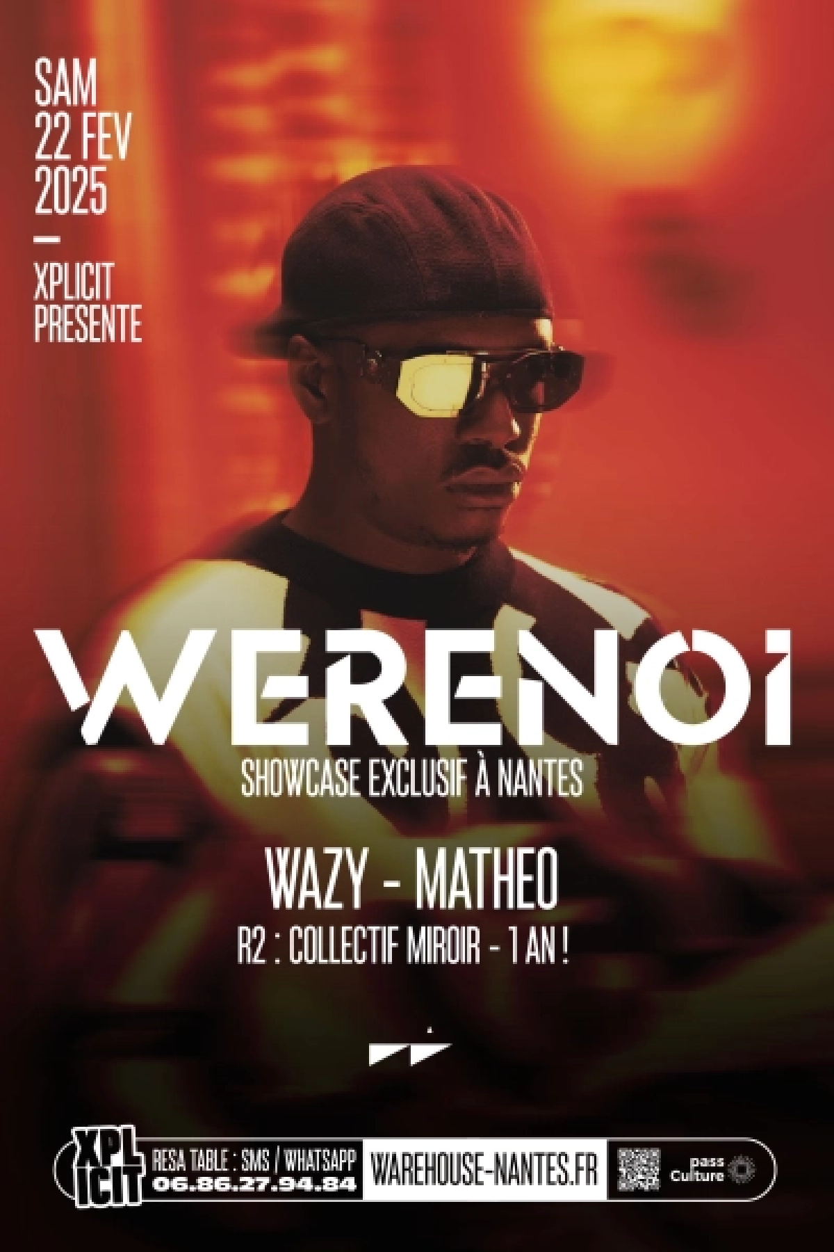 Werenoi en Warehouse Nantes Tickets