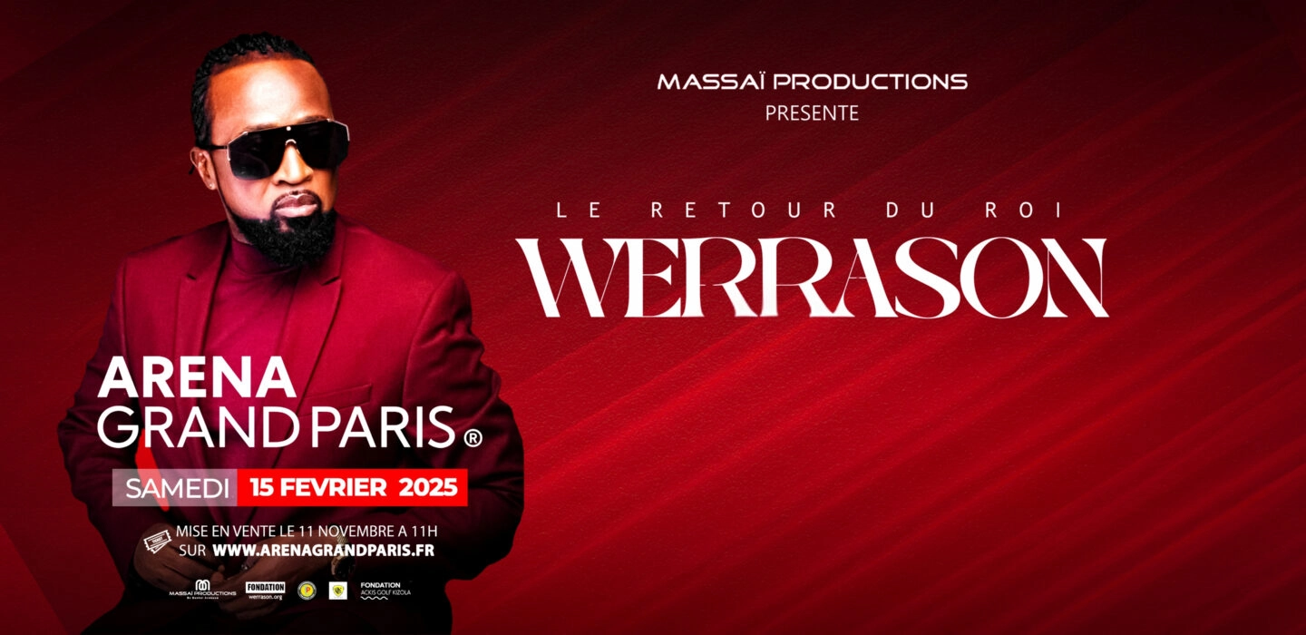 Billets Werrason (Arena Grand Paris - Paris)