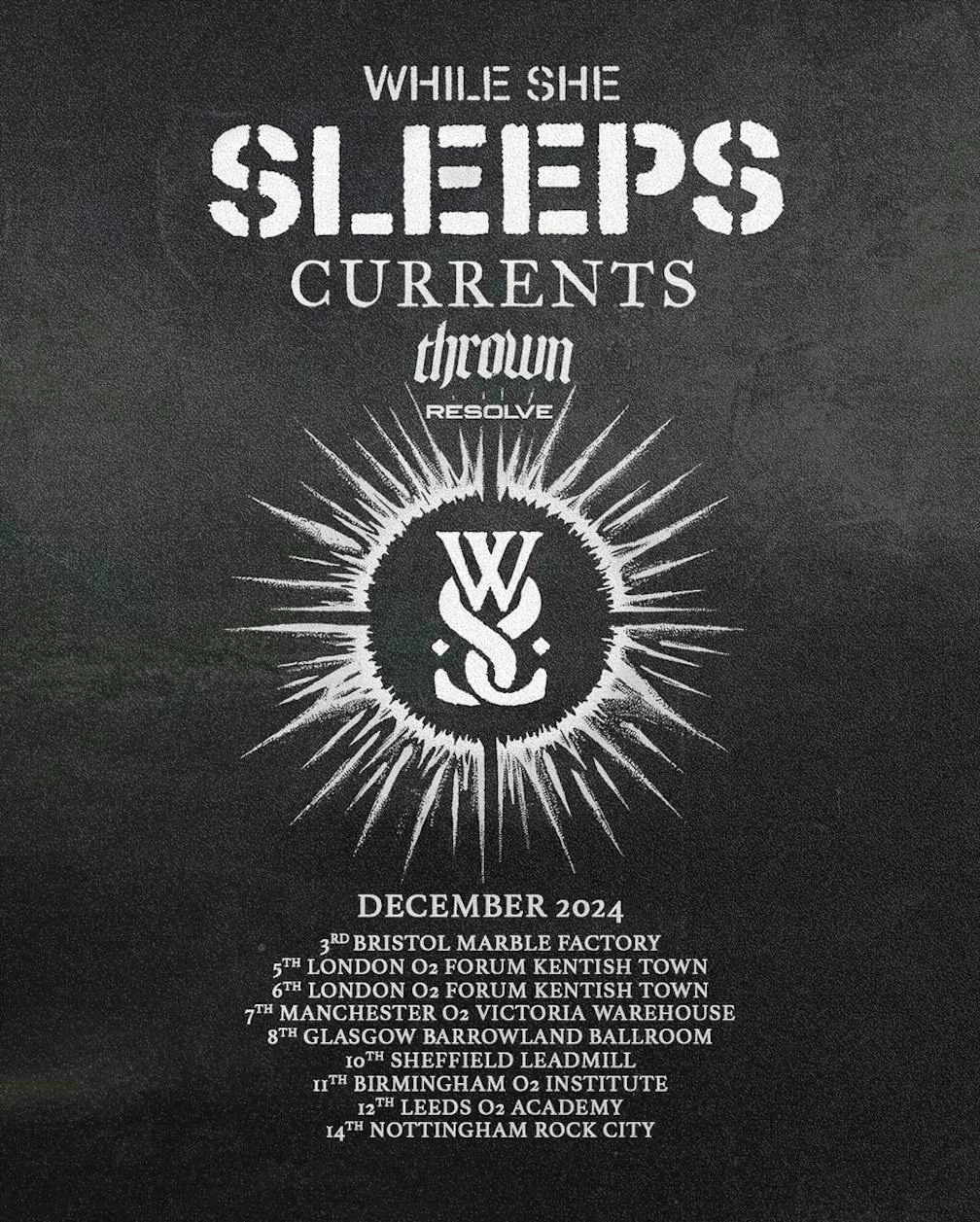 While She Sleeps - Currents - Thrown - Resolve in der O2 Victoria Warehouse Manchester Tickets