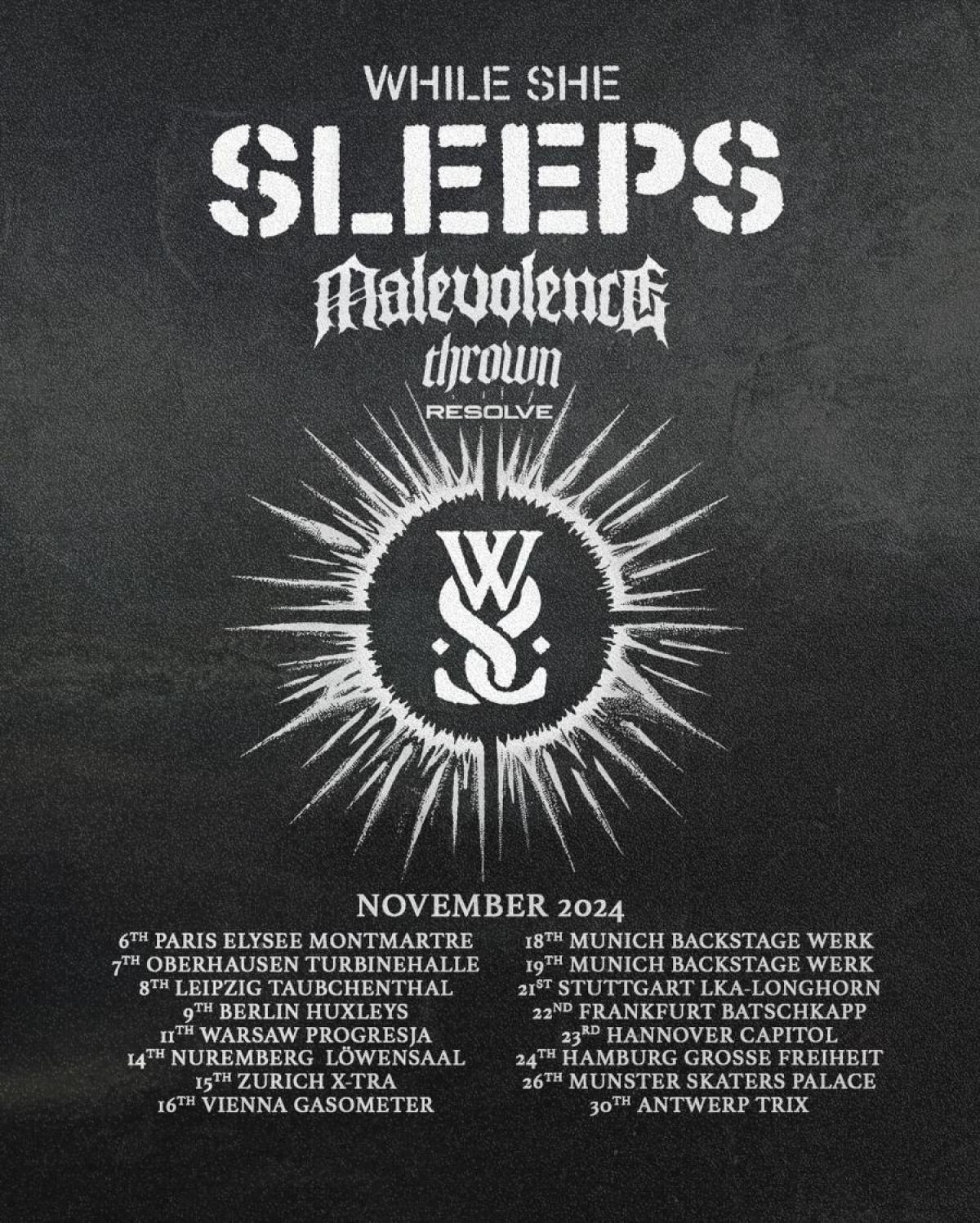 While She Sleeps en Trix Amberes Tickets