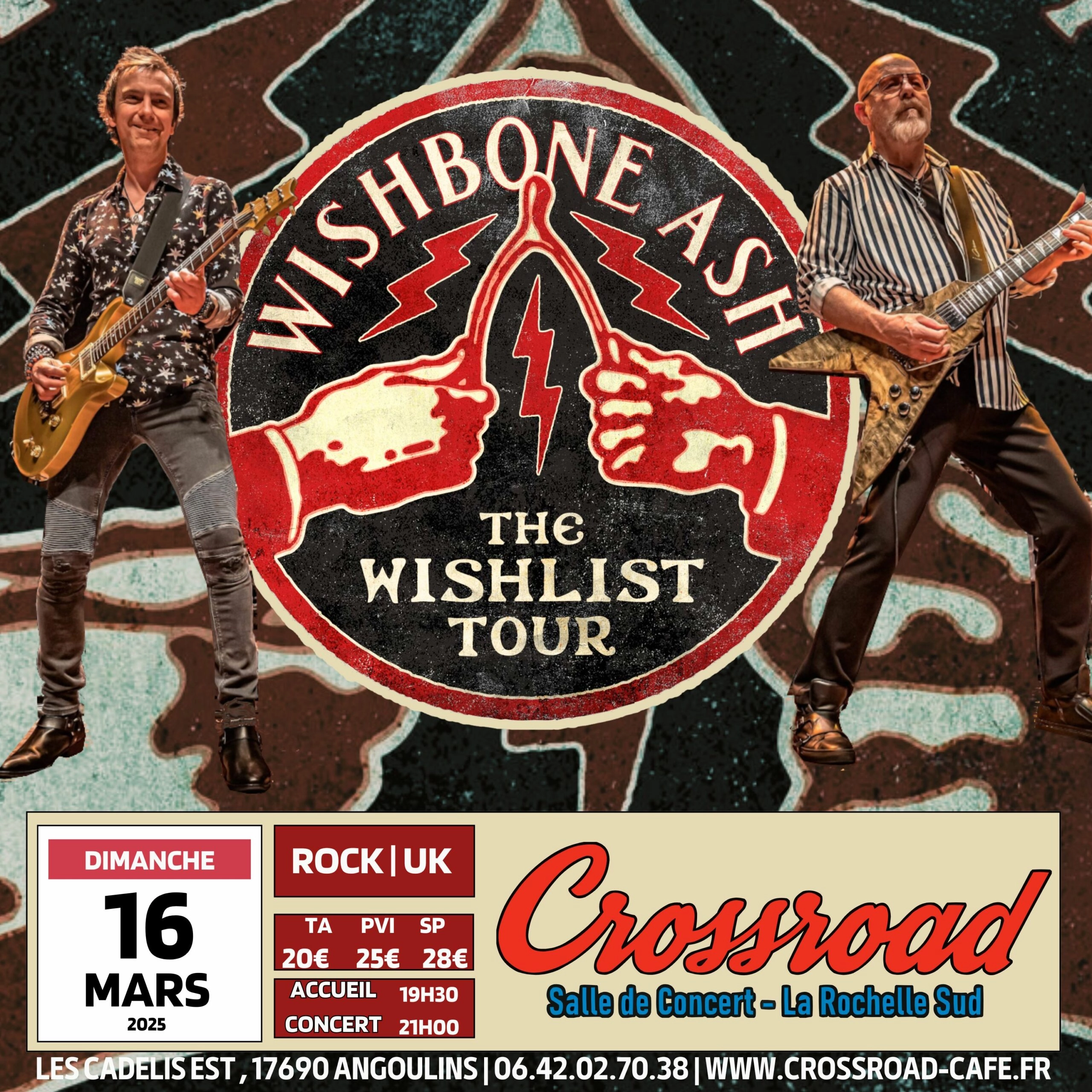 Wishbone Ash at Crossroad Tickets