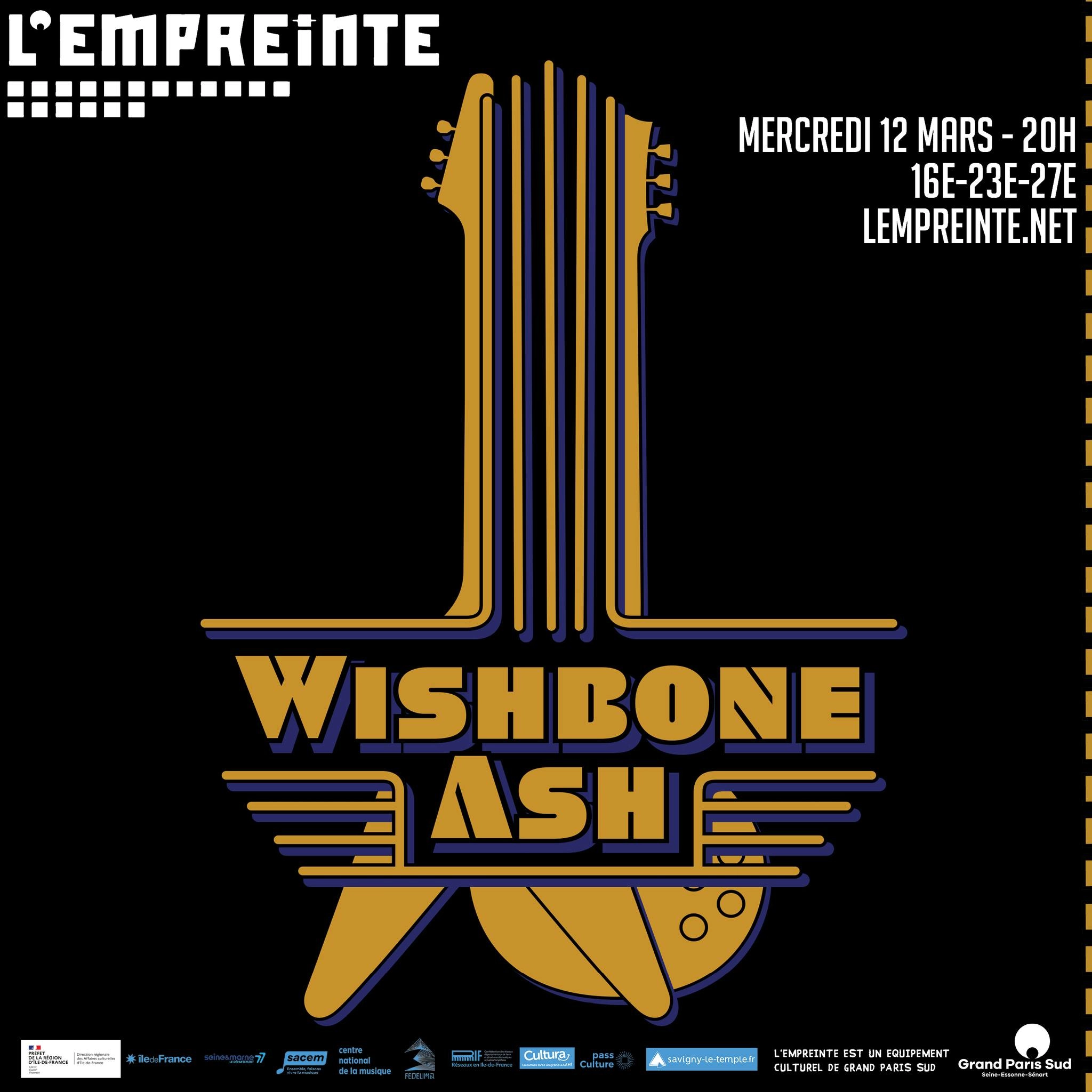 Wishbone Ash en L'Empreinte Tickets