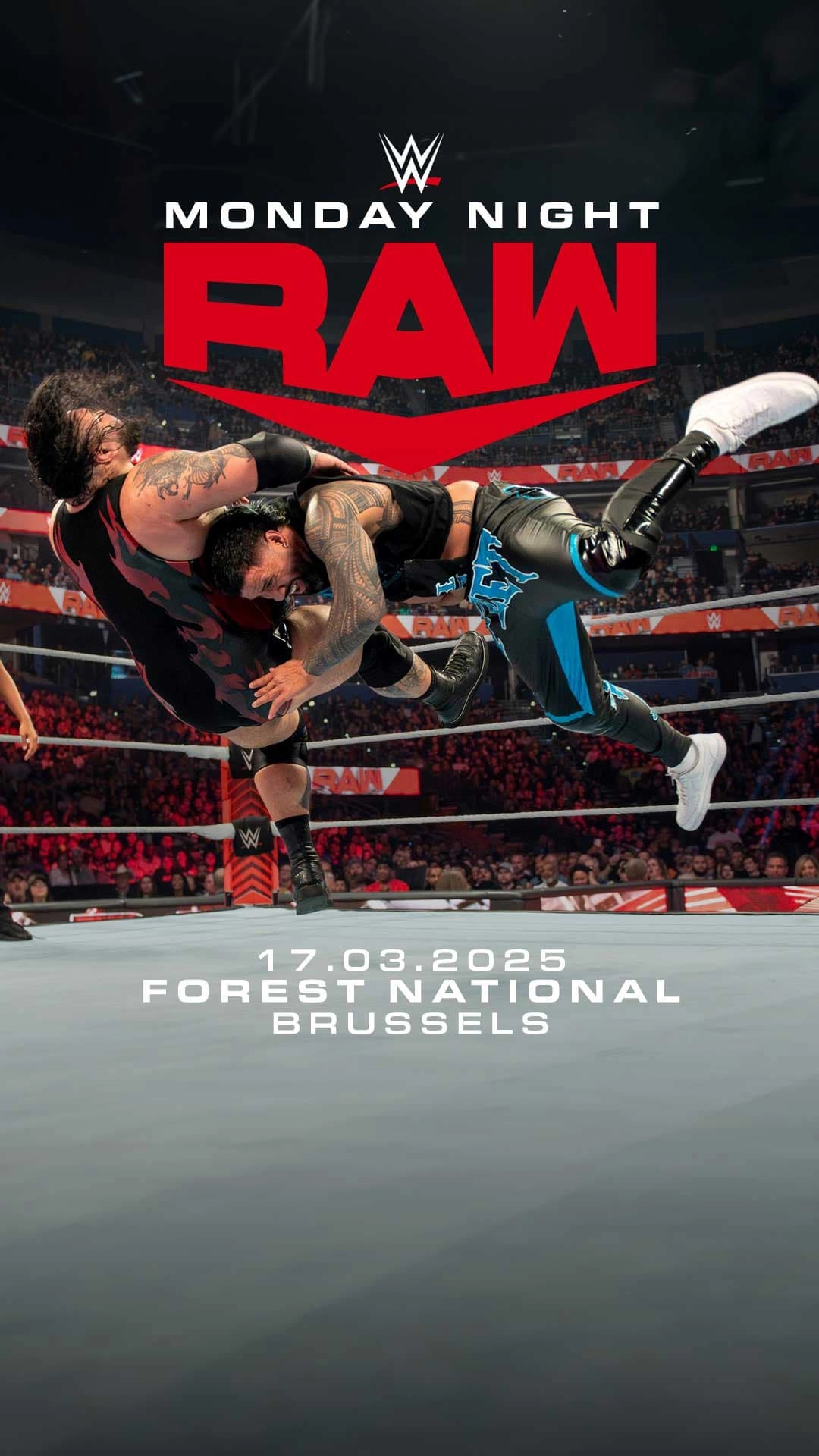 WWE Raw al Forest National Tickets