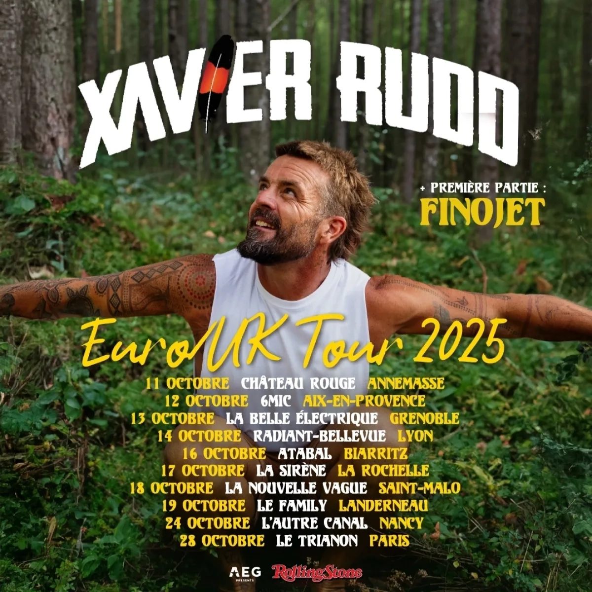 Xavier Rudd en Atabal Tickets