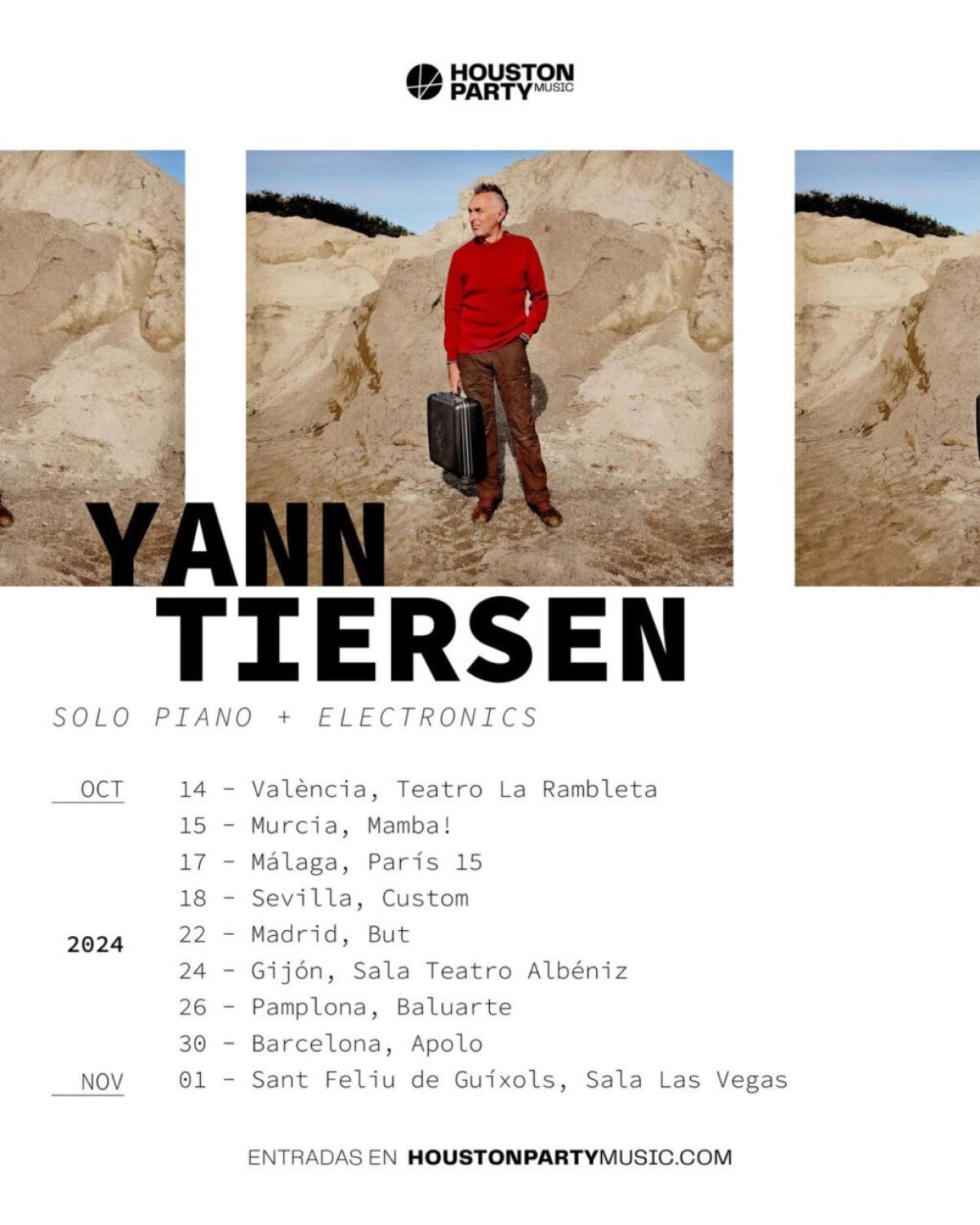 Yann Tiersen al La Cambra - Espai La Rambleta Tickets