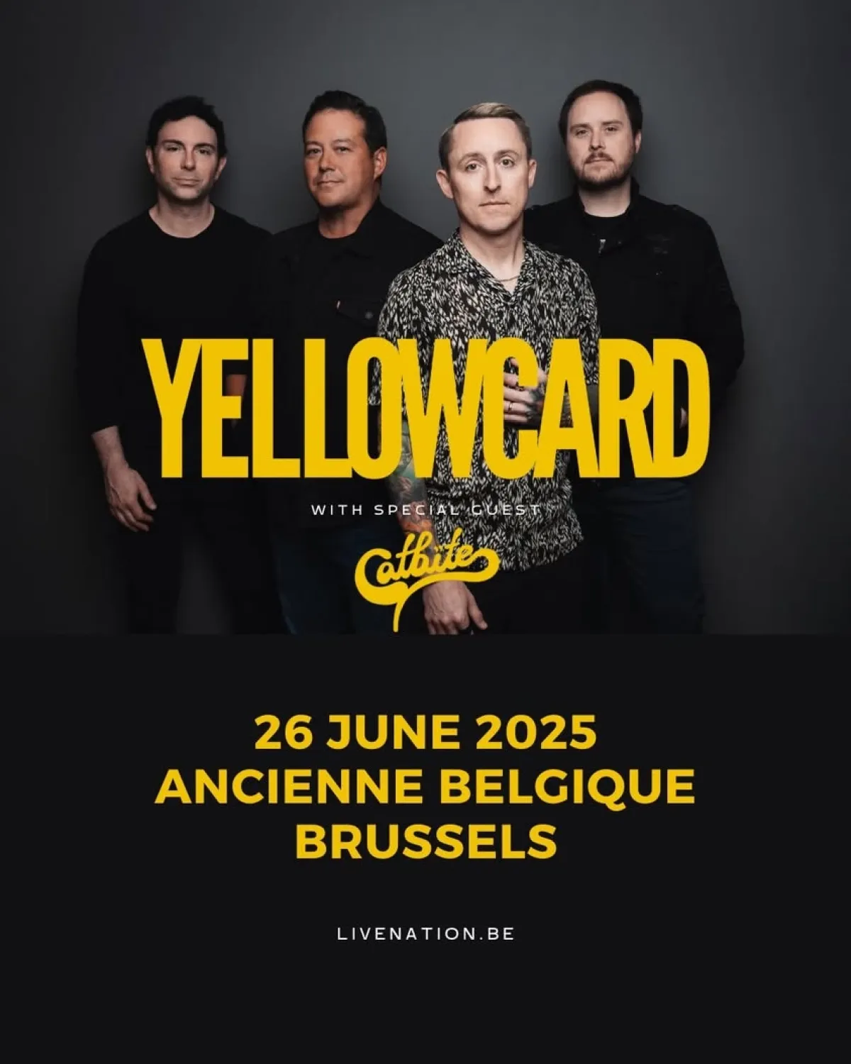 Yellowcard en Ancienne Belgique Tickets