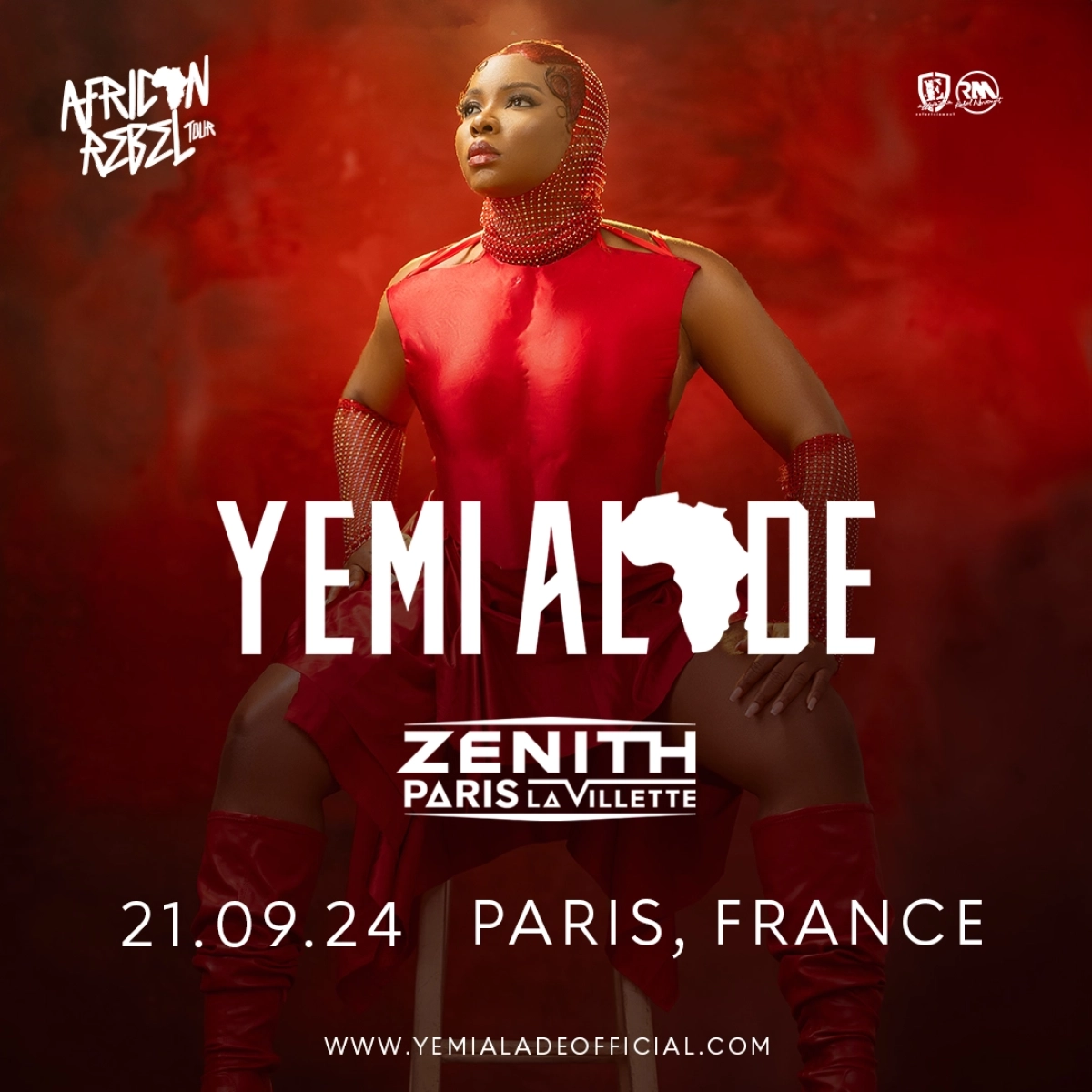 Yemi Alade at Zenith Paris Tickets