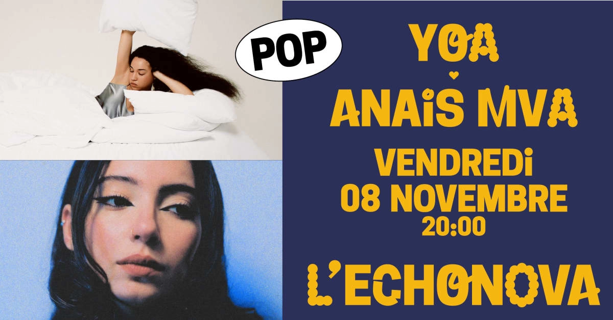 Yoa - Anais Mva at L'Echonova Tickets