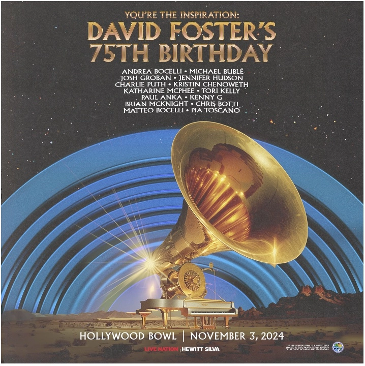 You're The Inspiration: David Foster's 75th Birthday in der Hollywood Bowl Tickets