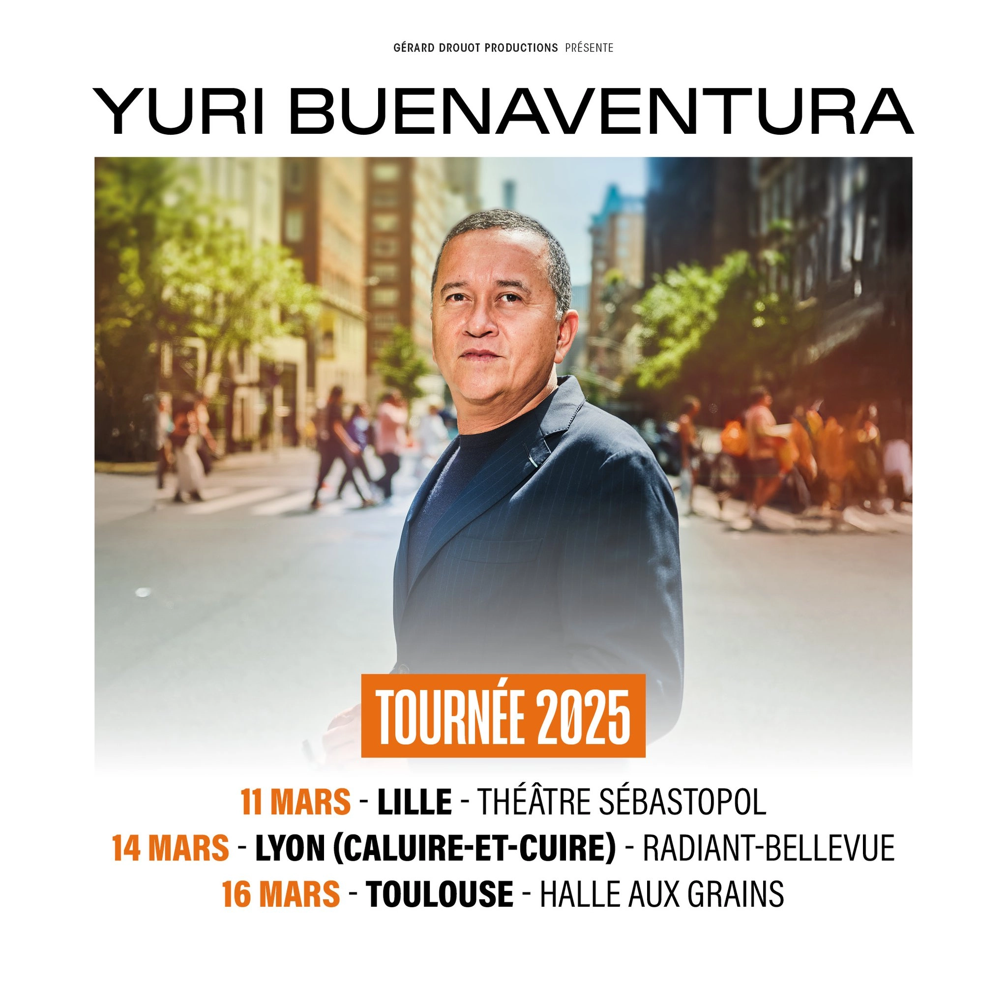 Yuri Buenaventura at Halle aux Grains Toulouse Tickets