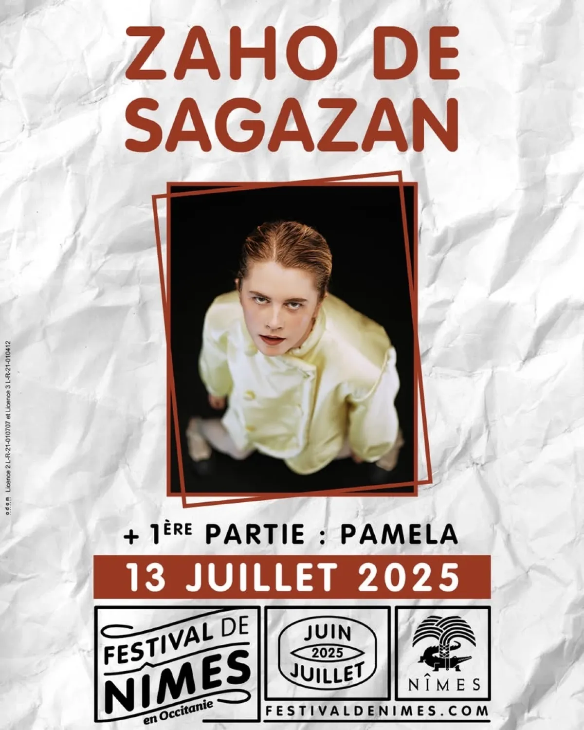 Zaho de Sagazan en Arenes de Nimes Tickets