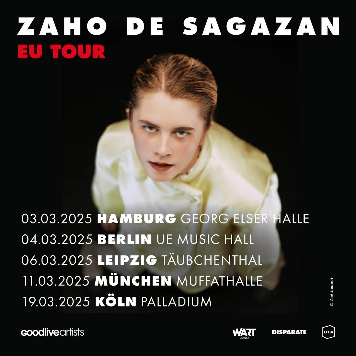 Zaho de Sagazan at Muffathalle Tickets