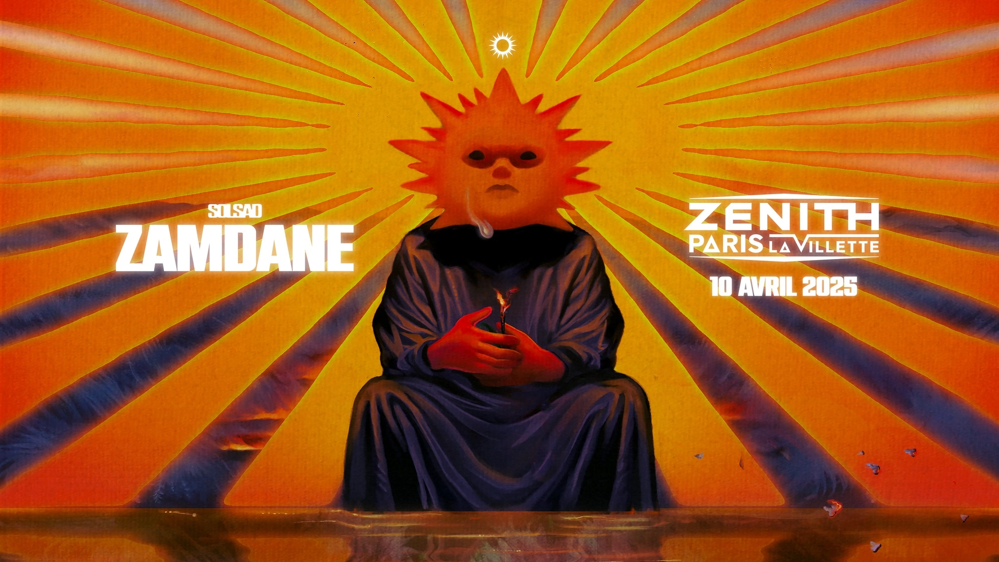 Concert Zamdane à Paris (Zenith Paris) du 10 avril 2025