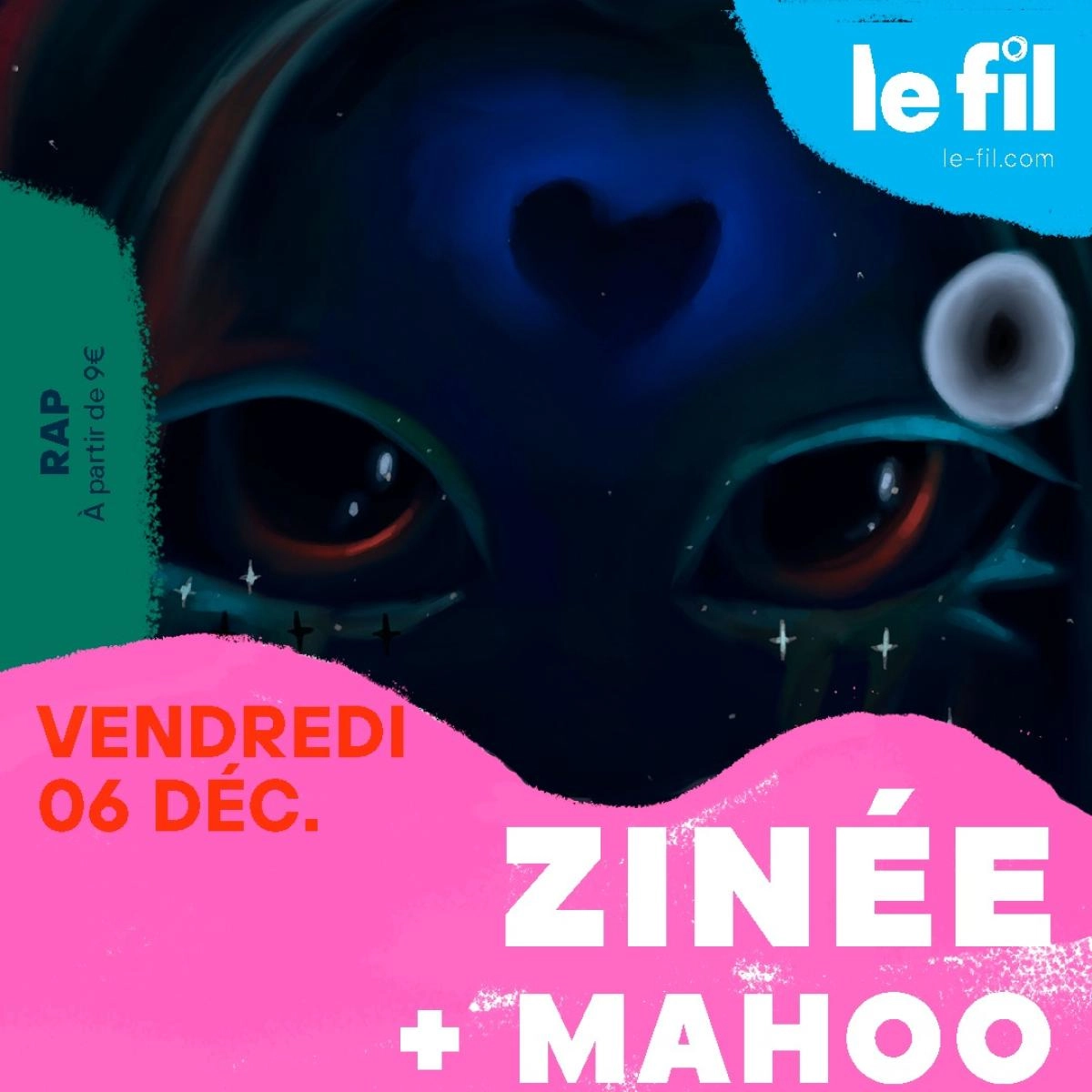 Zinee at Le Fil Tickets