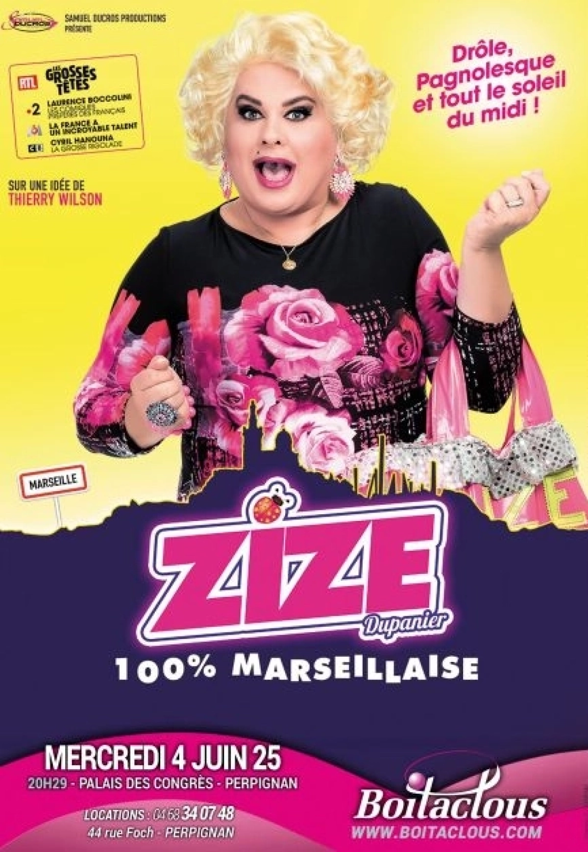 Billets Zize (Palais Des Congres Perpignan - Perpignan)