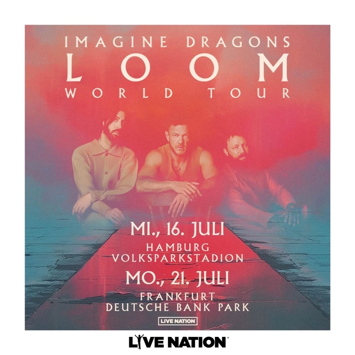 Imagine Dragons annonce des concerts en France pour sa tournée mondiale !