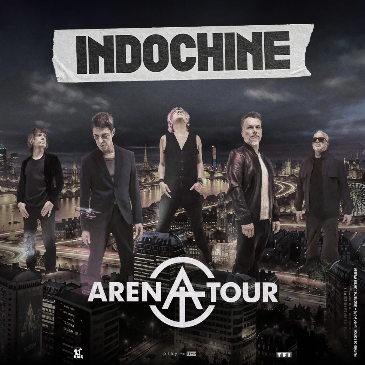 Indochine annonce une nouvelle tournée de concert en 2025 !