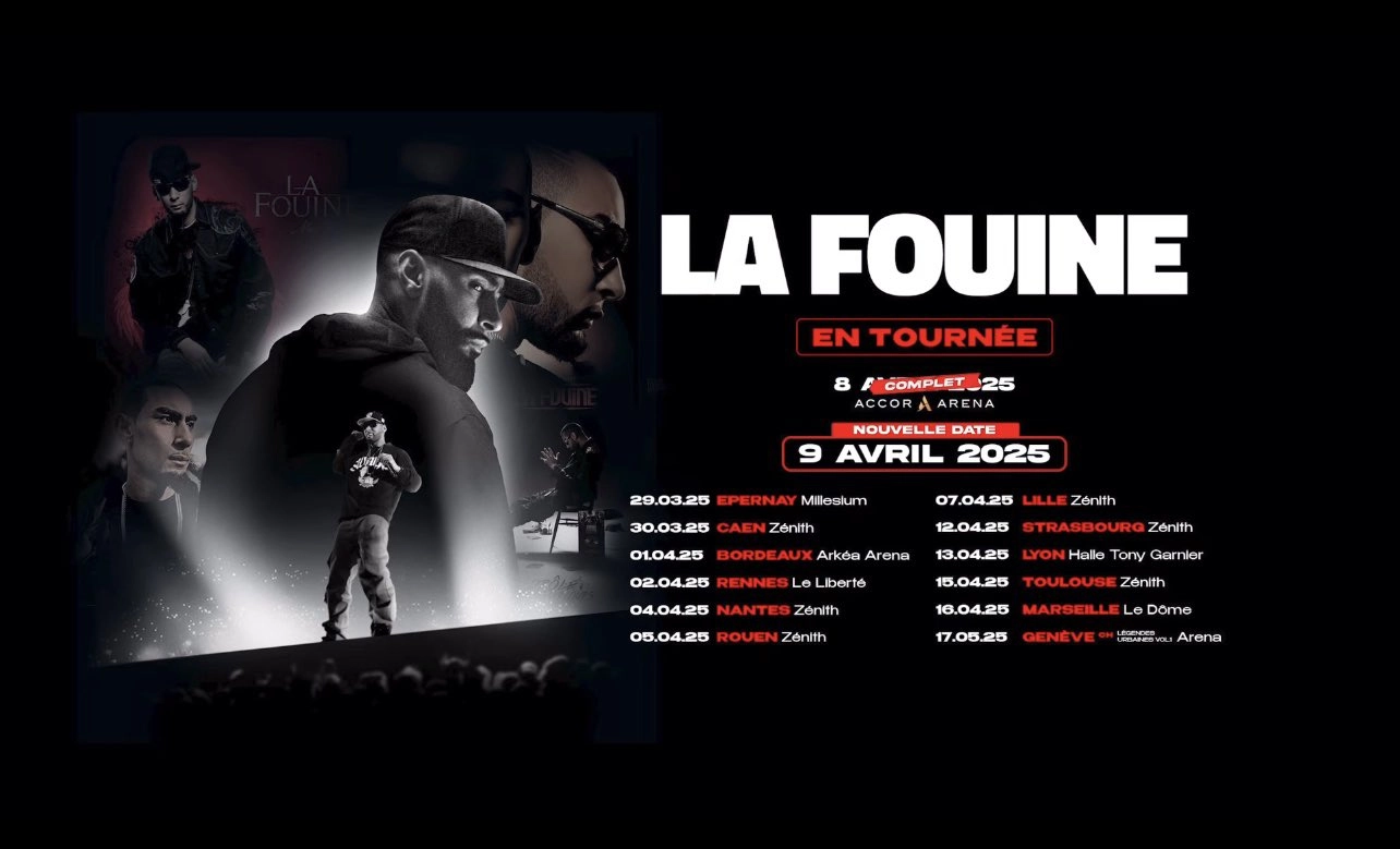 La Fouine annonce une tournée en France en 2025 !