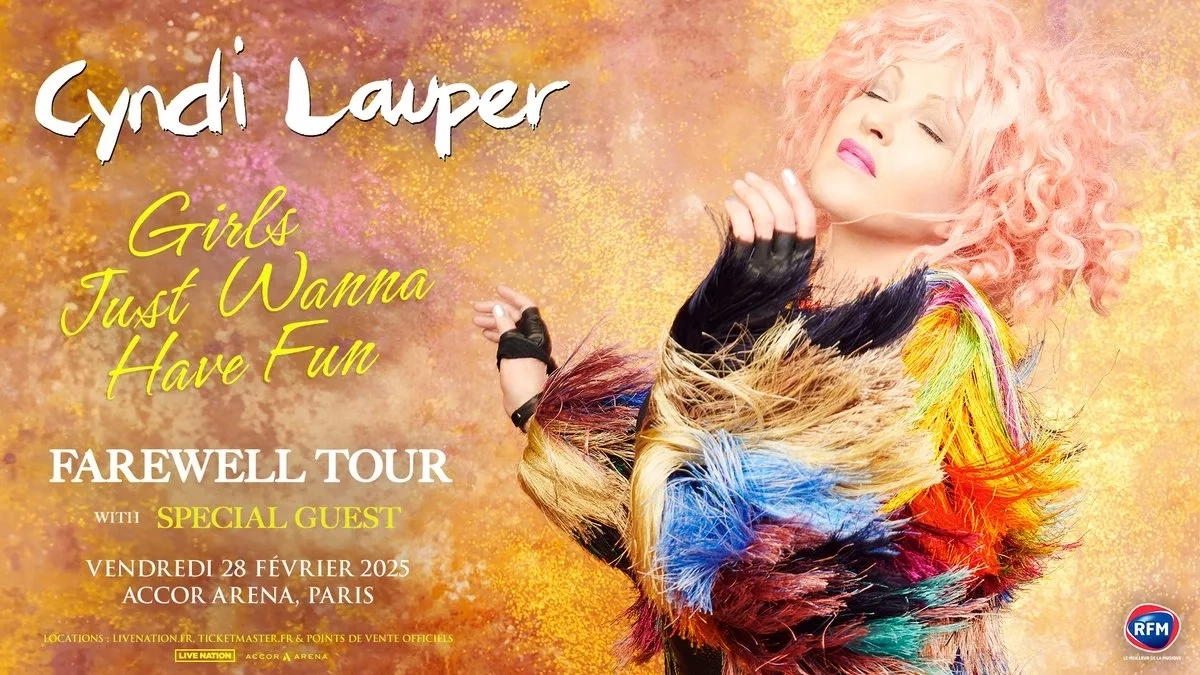 Les infos sur les prix et catégories des places pour le concert de Cyndi Lauper à Paris !