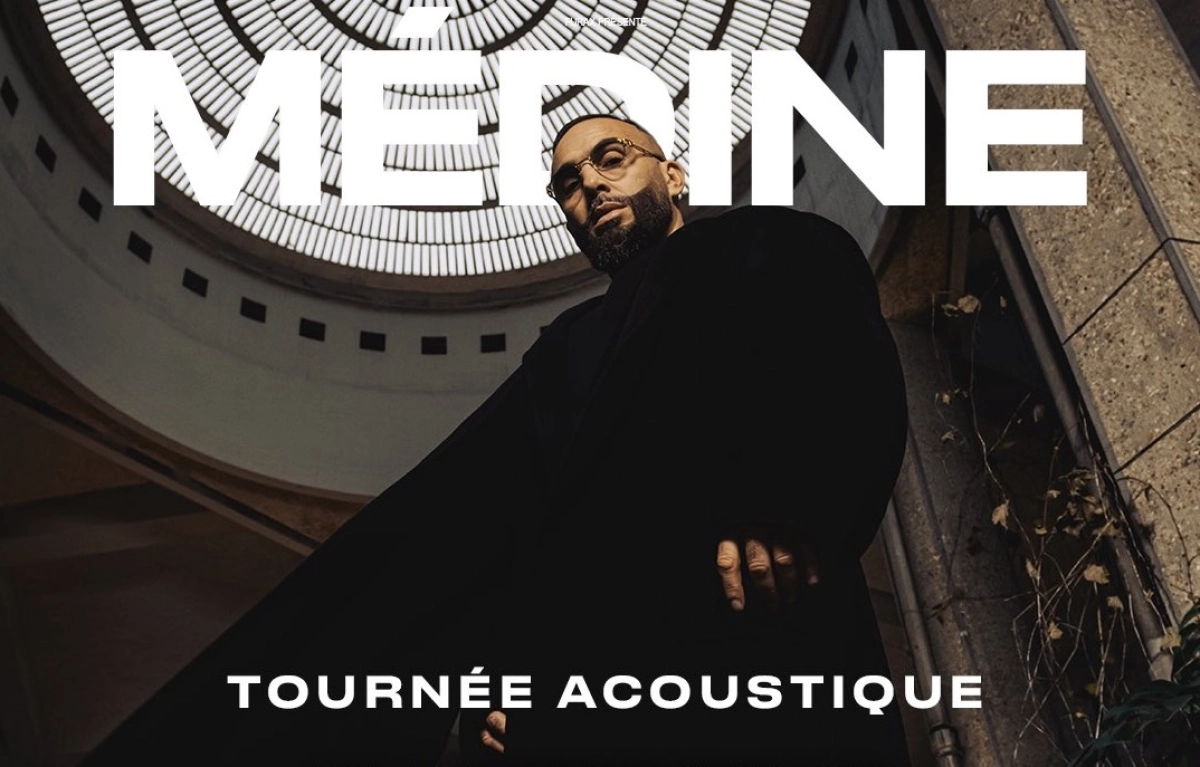 Medine : une tournée acoustique en France pour fêter ses 20 ans de carrière